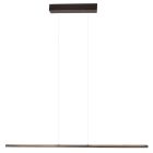 Hanglamp Bande 3995CA cacao - warm bruine hanglamp 150cm breed met cable lift