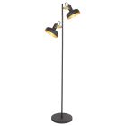 Lampadaire Noir 2 Lumières Prato 4121ZW avec Douilles E14 – Luxe et Fonctionnalité