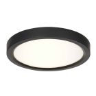 Zwarte Plafondlamp 4132ZW met 3 standen dimfunctie en lichtkleur instelbaarheid Ø29 cm