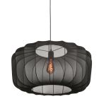  Zwarte Hanglamp Sable 4193ZW – Luxe en Sfeervolle Blikvanger