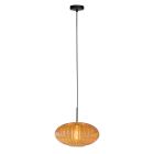 Hanglamp Aurelio 4295ZW – pendel met ufo amber glas