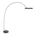 Luna-Arc 4324ZW Lampe arc élégante, couleur de lumière réglable et base en marbre