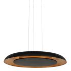 Golden Veil 4332ZW – elegante schwarze Hängeleuchte mit goldenem Inneren