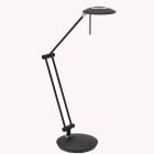Zwarte tafellamp Zenith 2 4393ZW modern en richtbaar