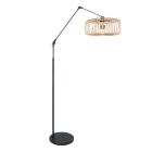Vloerlamp Prestige Chic 4568ZW – stijlvolle hoogte met verfijnd bamboe-accent
