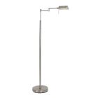 Leeslamp GlowGo 4603ST – stalen vloerlamp met accu en leeslicht