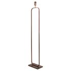 Bronzen Vloerlamp Stang 4740BR, robuust en tijdloos design, zonder kap