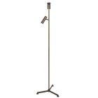 Vloerlamp Stang 4741BR bronzen vloerlamp met leeslicht en E27 fitting