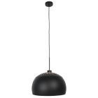 Hängelampe Globe Schwarz 4913ZW schwarz/gold Ø40 stimmungsvoler Pendel