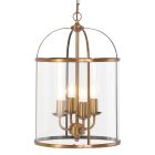 Hanglamp Pimpernel 5972BR brons met helder glas Ø25 cm