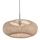 Hanglamp Maze 7505ZW – Beige bamboe lamp met rustige uitstraling