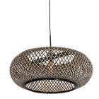 Hanglamp Maze 7506ZW – Bamboe designlamp met sfeervol lichtspel