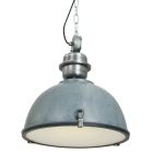 Hanglamp Bikkel 7586GR robuuste grijze lamp met karakter
