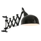 Wandlamp Yorkshire 7774ZW zwarte verstelbare scharnierlamp