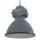 Grijze industriële hanglamp Densi 7779GR Ø47 cm