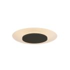 Plafondlamp Lido 7797ZW zwarte LED lamp Ø28 cm