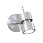 Spot Natasja 7901ST staal moderne richtbare wandspot incl. GU10