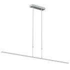 Hanglamp Zelena 7971ST stalen LED lamp met regelbaar licht