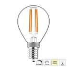 Led lichtbron I15406S met E14 fitting filament 4,5W, 2700K, dimbaar 470L G45 vorm