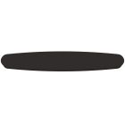 Deens ovalen plafondplaat Mountline I15537S zwart 140 x 42 cm met ophangbeugel