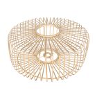 Naturel bamboe/houten lampenkap K2003BS ⌀50cm met E27 support