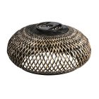 Lampenkap K2007BS – Gevlochten bamboe kap Ø50 cm met E27 support