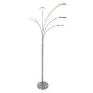 Moderne 5-lichts vloerlamp 1327ST – Stijlvolle LED booglamp met dimfunctie