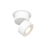 Witte 1 lichts spot Fez 2673W dimbaar draaibaar en kantelbaar