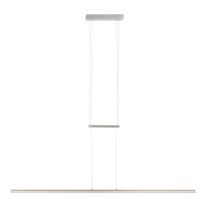 Hanglamp Profilo 3318ST Staal 150 cm breed 2100 lumen