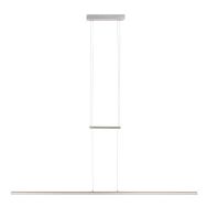 Hanglamp Profilo 3318ST Staal 150 cm breed 2100 lumen