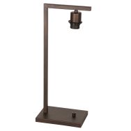 Tafellamp armatuur Stang 3332CA, cacao en elegant compact