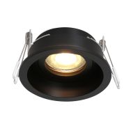 Inbouwspot Pélite 3371ZW – zwarte spot Ø10 cm verdiept