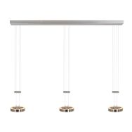 Hängelampe Piola 3501ST Stahl 3 Lichter