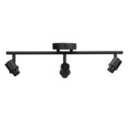 Ceiling spotlight Bambus 3667ZW Black 3-light without shades