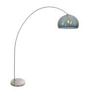 Booglamp Solva 3920ST met een smoke kleurige kunststof bol 
