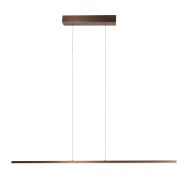 Bande 3995BR hanglamp – bronzen eyecatcher met lift en dimmers, 150cm