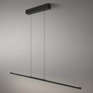 Hanglamp Bande 3995ZW Zwart 150cm breed met cable lift