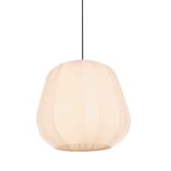 Hanglamp Sable 4122CR - sfeervolle pendel met crème linnen kap Ø25 cm