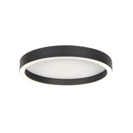 Zwarte plafondlamp Ringlux 4134ZW Ø30CM 2500 Lumen