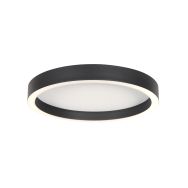 Black Ceiling Lamp Ringlux 4134ZW Ø30CM 2500 Lumens