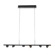 hanglamp Marcadore 4137ZW 120cm breed 6 lichts