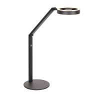 Tafellamp Ringlux 4139ZW zwarte LED lamp met dimmer
