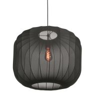 Suspension Noire Sable 4192ZW – Élégance et Lumière Chaleureuse