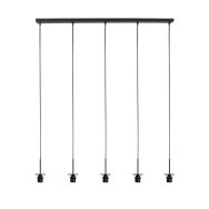 HaloSwap 4221ZW – Zwarte langwerpige hanglamp met eindeloze creatieve mogelijkheden