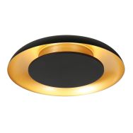 Golden Veil 4331ZW – schwarze Deckenlampe mit goldenem Glanz und dimmbaren LED