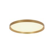 Plafonnier Flady 4367GO lampe LED dorée Ø30 cm avec uplight