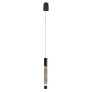 Hanglamp Alisio 4577ZW 1-lichts luxe glas in zwart