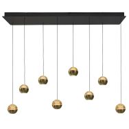 Belluno 4592ME – 8-light pendant lamp with cable lift