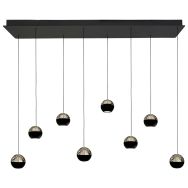 Belluno 4592ZW – 8-light bar pendant lamp with cable lift