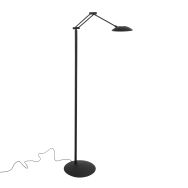 Leeslamp Daphne 2 4601ZW - zwarte leeslamp met verstelbaar licht